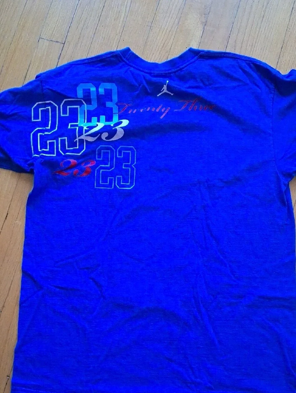 Vintage Jordan Blue Graphic '1985 Rookie of the Year' Tee